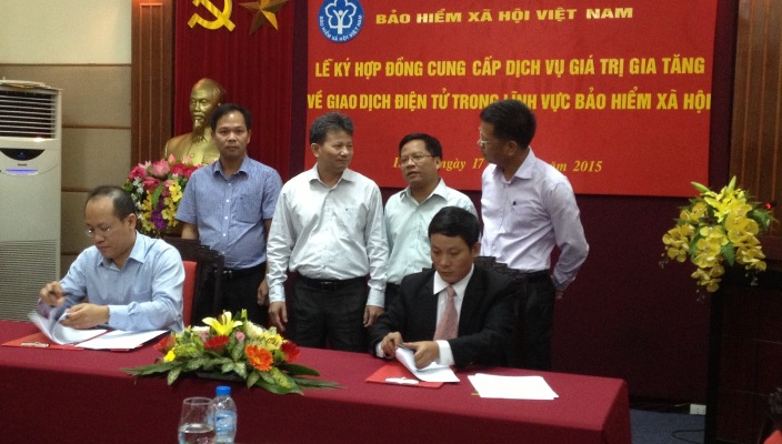 Cung cấp dịch vụ giá trị gia tăng về giao dịch điện tử trong lĩnh vực bảo hiểm xã hội